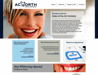 acworthfamilydentistry.com screenshot