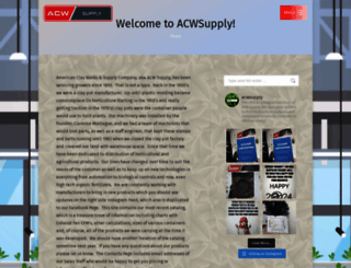 acwsupply.com screenshot