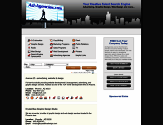 ad-agencies.com screenshot