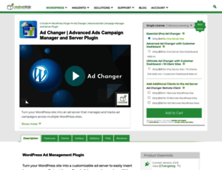 ad-changer.cminds.com screenshot