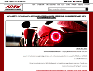 ad-racingworld.com screenshot