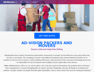 ad-vision.co.in screenshot