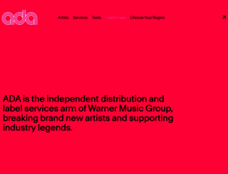 ada-music.com screenshot