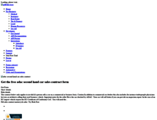 adac-contract-of-sale.pdffiller.com screenshot