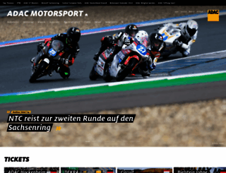 adac-motorsport.de screenshot
