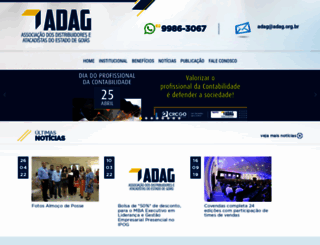 adag.org.br screenshot