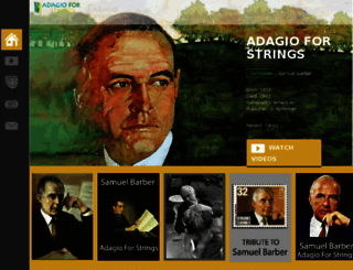 adagioforstrings.com screenshot