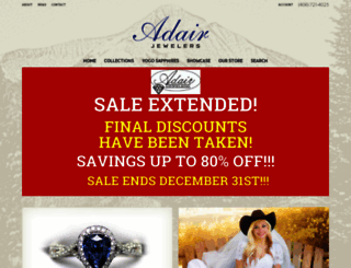 adairjewelers.com screenshot