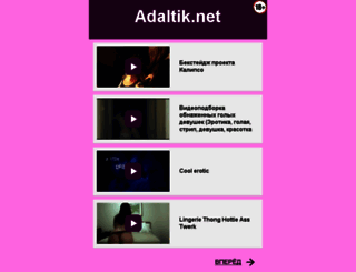 adaltik.net screenshot