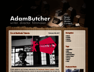 adam-butcher.co.uk screenshot