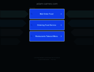 adam-carnes.com screenshot