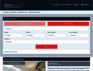 adambennett.co.uk screenshot