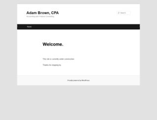 adambrowncpa.com screenshot