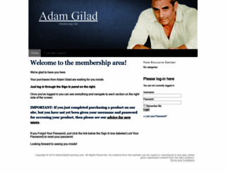 adamgiladcoaching.com screenshot