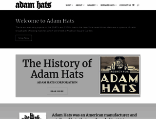adamhats.com screenshot