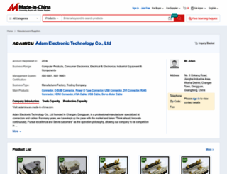 adamicu.en.made-in-china.com screenshot