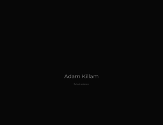 adamkillam.com screenshot