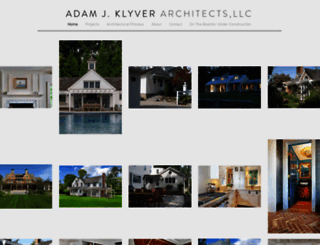 adamklyverarchitect.com screenshot