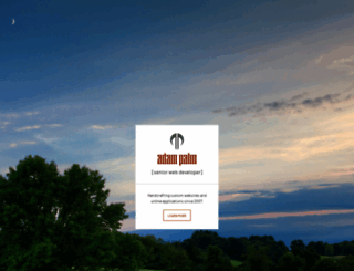 adampalm.com screenshot