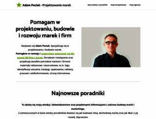 adampeciak.com screenshot