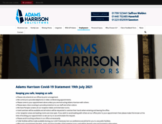 adams-harrison.co.uk screenshot