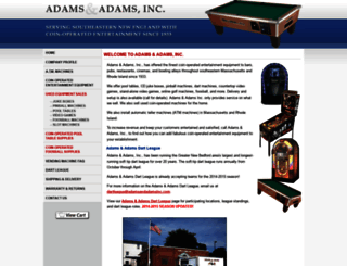 adamsandadamsinc.com screenshot