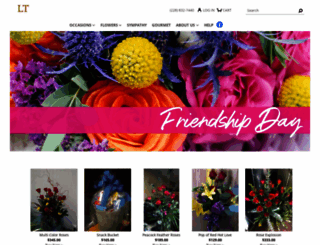 adamsflowersinc.com screenshot