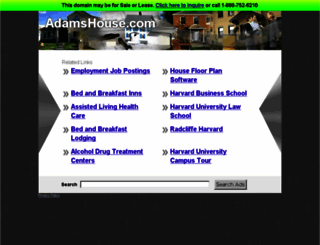 adamshouse.com screenshot
