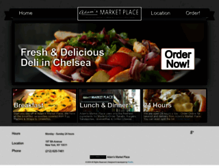 adamsmarketplace.com screenshot