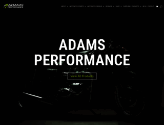 adamsperformance.net screenshot