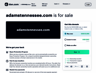 adamstennessee.com screenshot