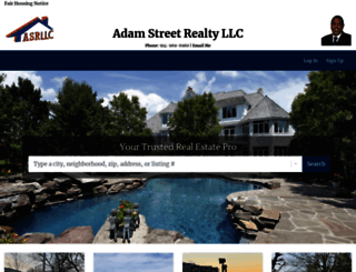 adamstreetrealty.com screenshot