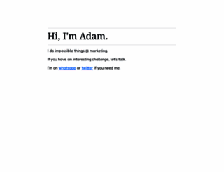 adamtal.com screenshot