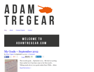 adamtregear.com screenshot