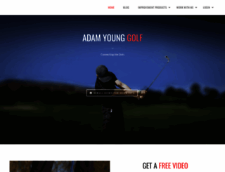 adamyounggolf.com screenshot