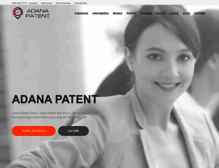 adanapatent.com.tr screenshot
