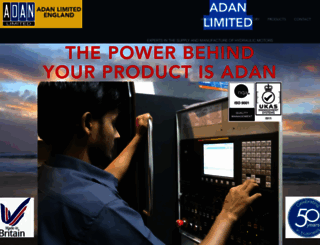 adanltd.co.uk screenshot