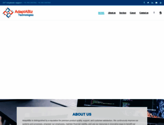 adaptabiz.com screenshot