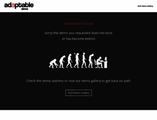 adaptable-demo.com screenshot