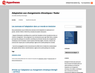 adaptationclimat.hypotheses.org screenshot