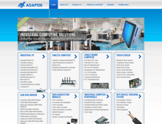 adaptektechnologies.com screenshot