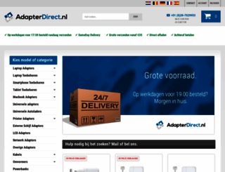 adapterdirect.nl screenshot
