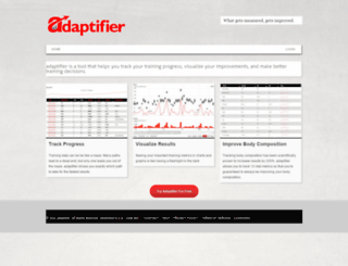 adaptifier.com screenshot