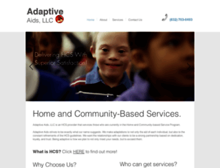 adaptiveaidshcs.com screenshot