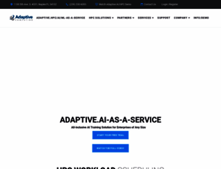 adaptivecomputing.com screenshot