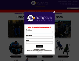 adaptivespecialties.com screenshot