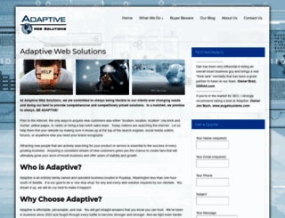 adaptivewebsolutions.net screenshot