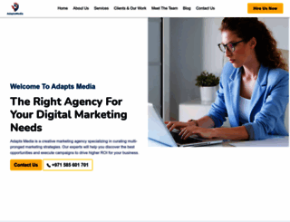 adaptsmedia.com screenshot