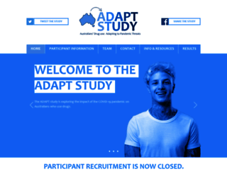 adaptstudy.org.au screenshot