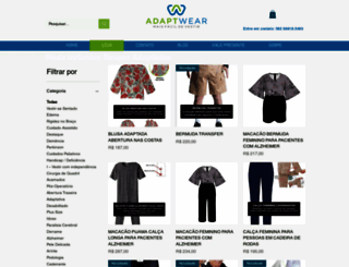 adaptwear.com.br screenshot
